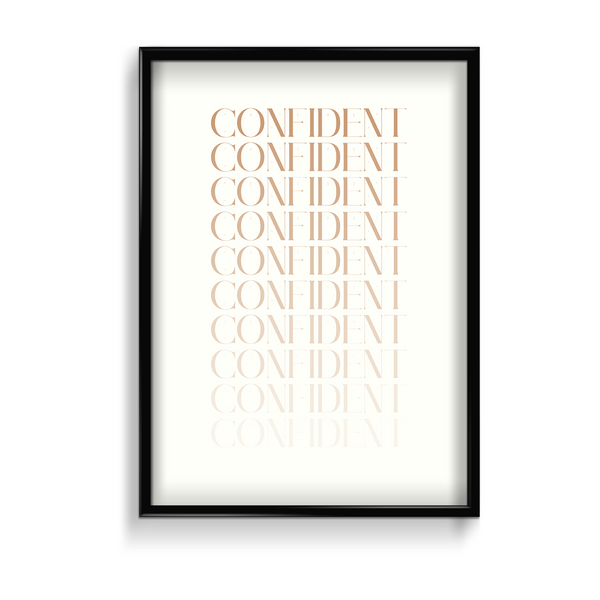 Confident Wall Art
