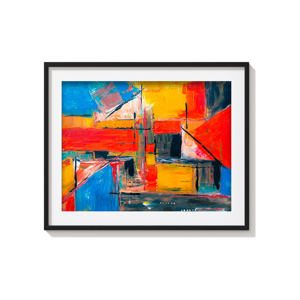 Emerald Dreams Abstract Modern Wall Art