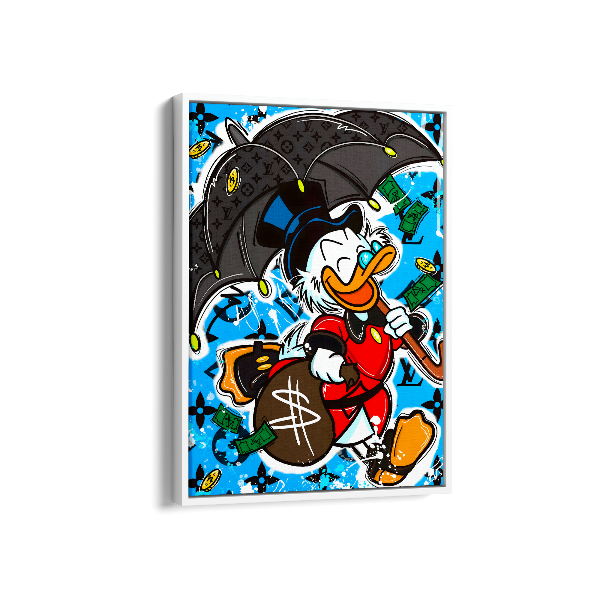 The Money Shower Pop Wall Art