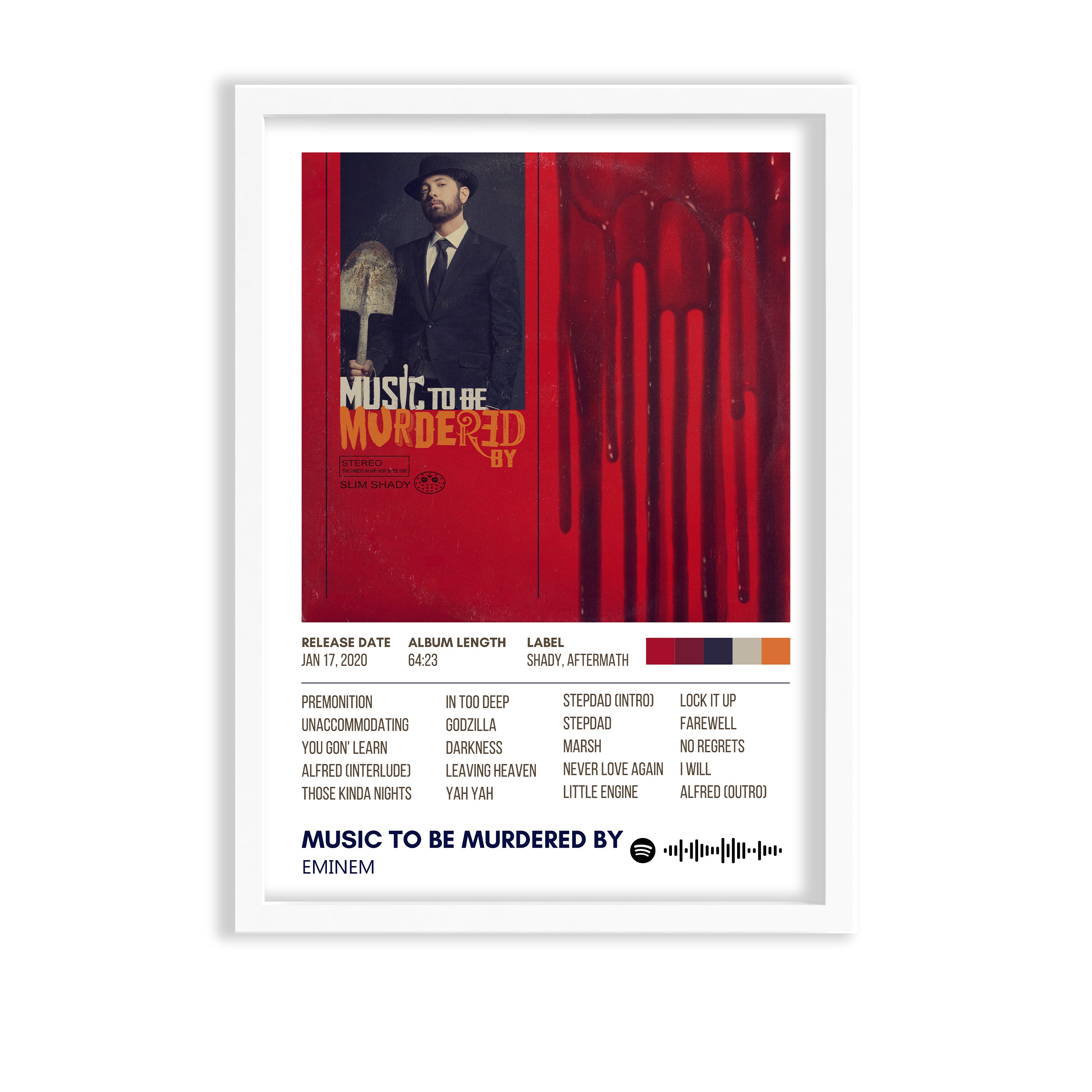 Music to Be Murdered By by Eminem Album Poster