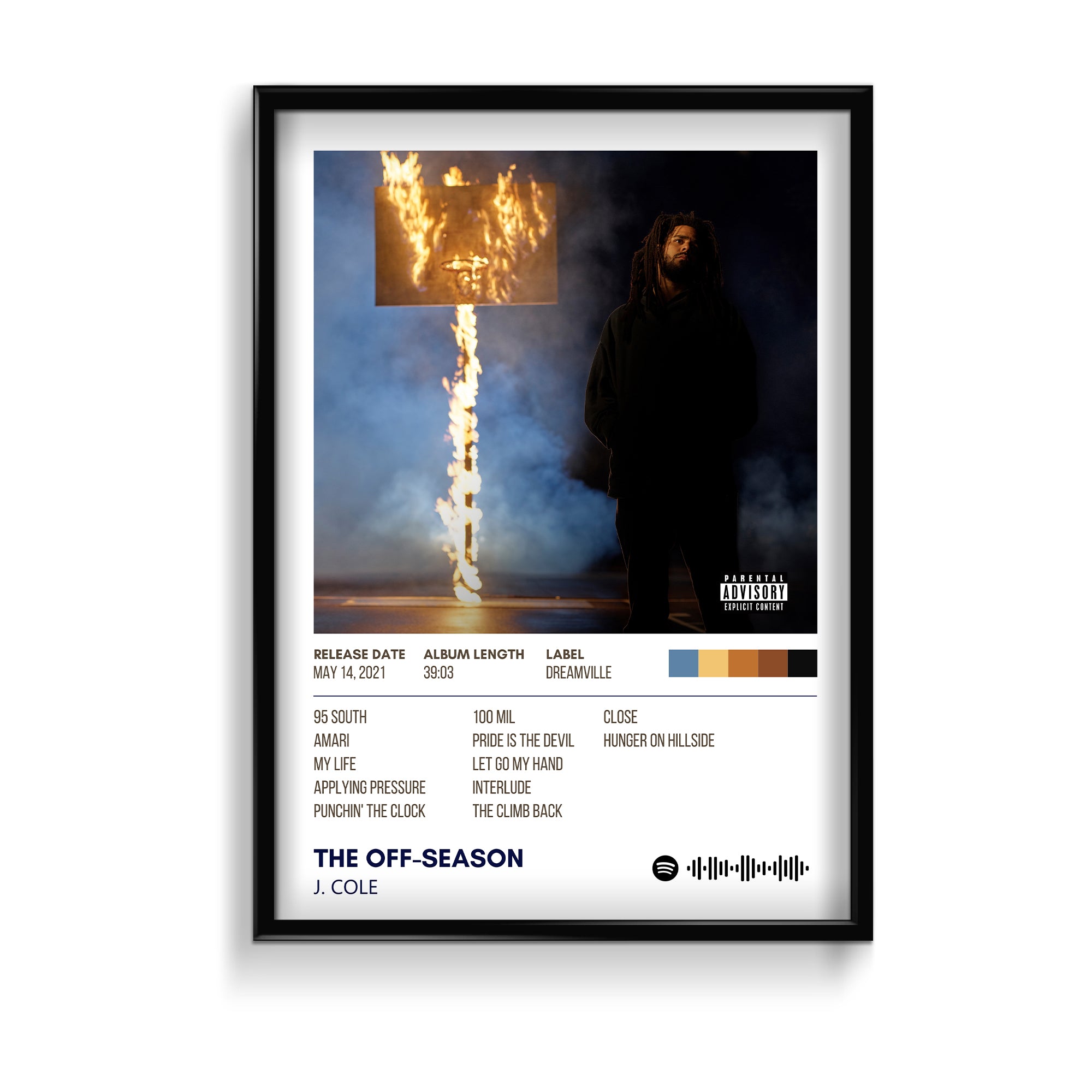 The Off-Season By by J. Cole Album Poster