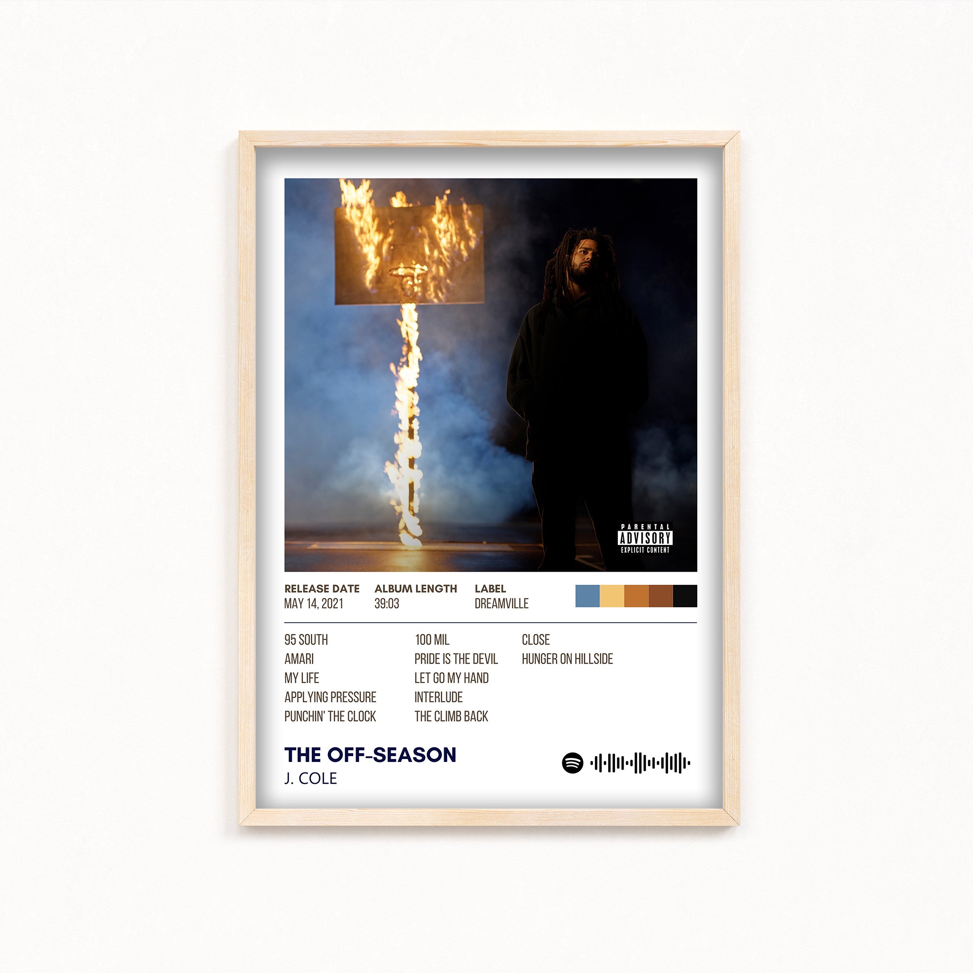 The Off-Season By by J. Cole Album Poster