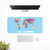 World Map Desk Mat | Desk Pad | Mouse Pad