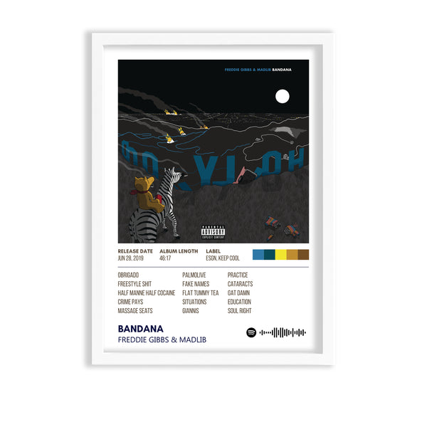 Bandana By Freddie Gibbs & Madlib Album Poster