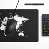 World Map Dark Desk Mat | Desk Pad | Mouse Pad