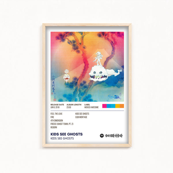Kids See Ghosts by Kids See Ghosts Album Poster