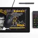 Tony the world is yours Desk Mat | Desk Pad | Mouse Pad