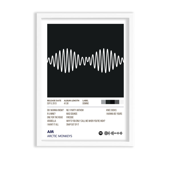 AM by Arctic Monkeys Album Poster