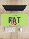 Cute Lazy Cat Desk Mat | Desk Pad | Mouse Pad