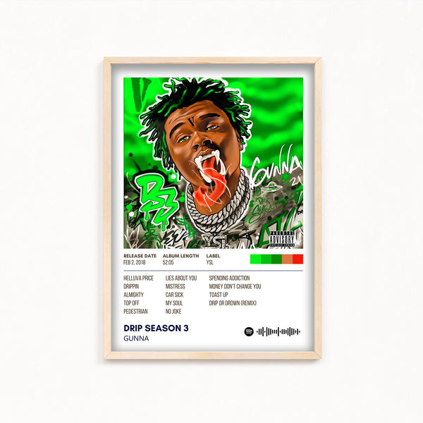 Drip Season 3 by Gunna Album Poster