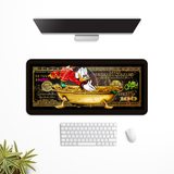 Dollar Bill Dive Desk Mat | Desk Pad | Mouse Pad