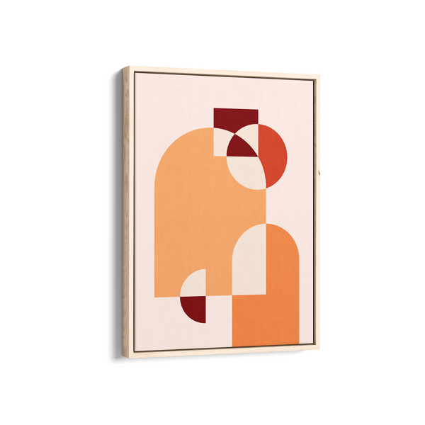 Curtains of Opportunity Abstract Geometric Modern Wall Art