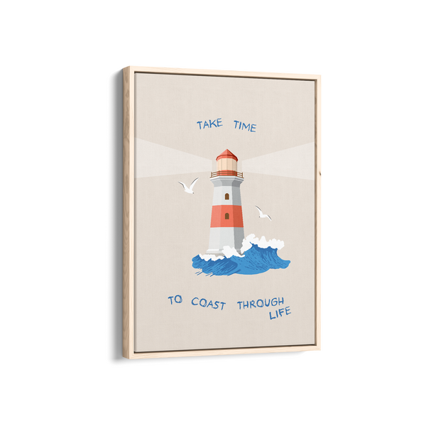 Coast through Life Journey Wall Art