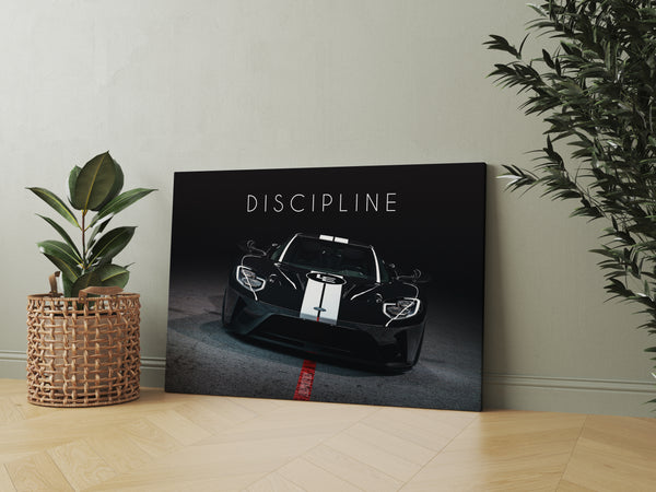 Discipline - Ford GT Super Car Wall Poster