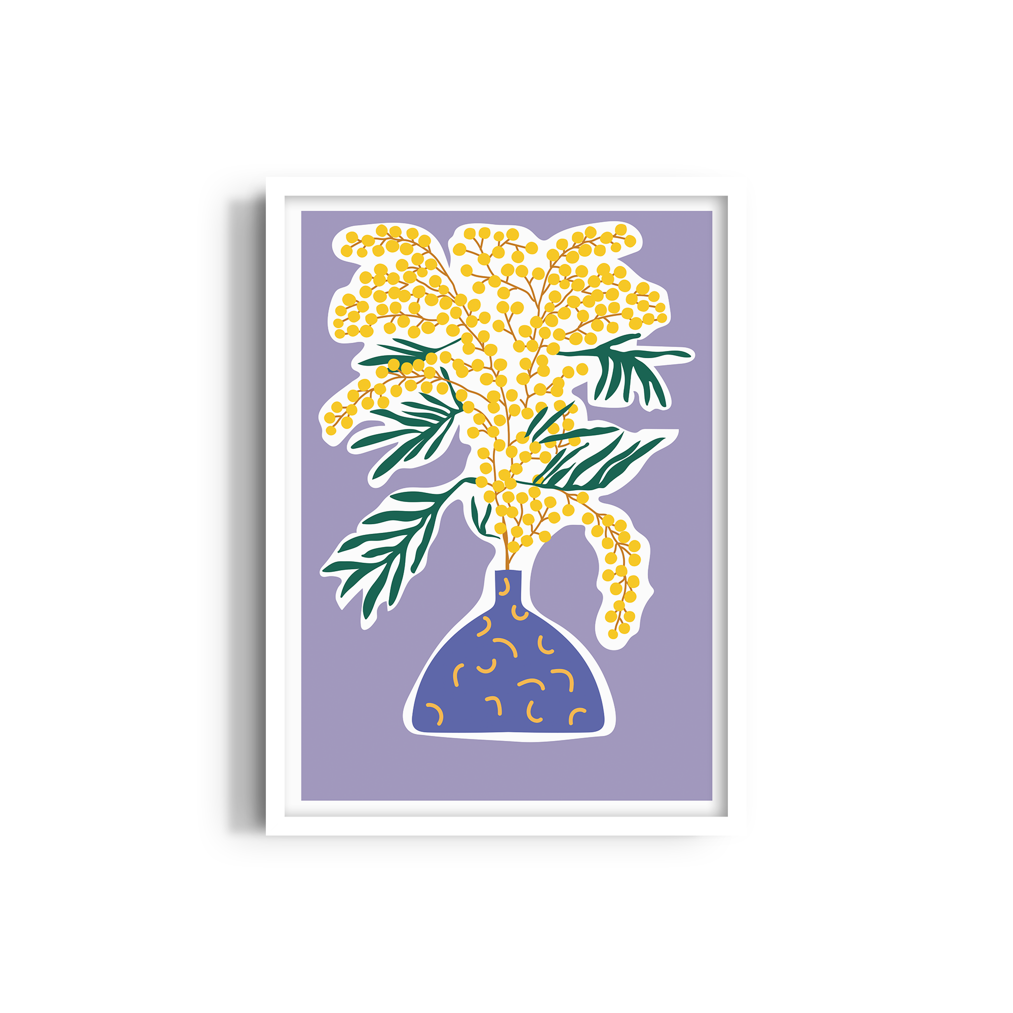 Lavender Fields and Blooms Aesthetic Wall Art