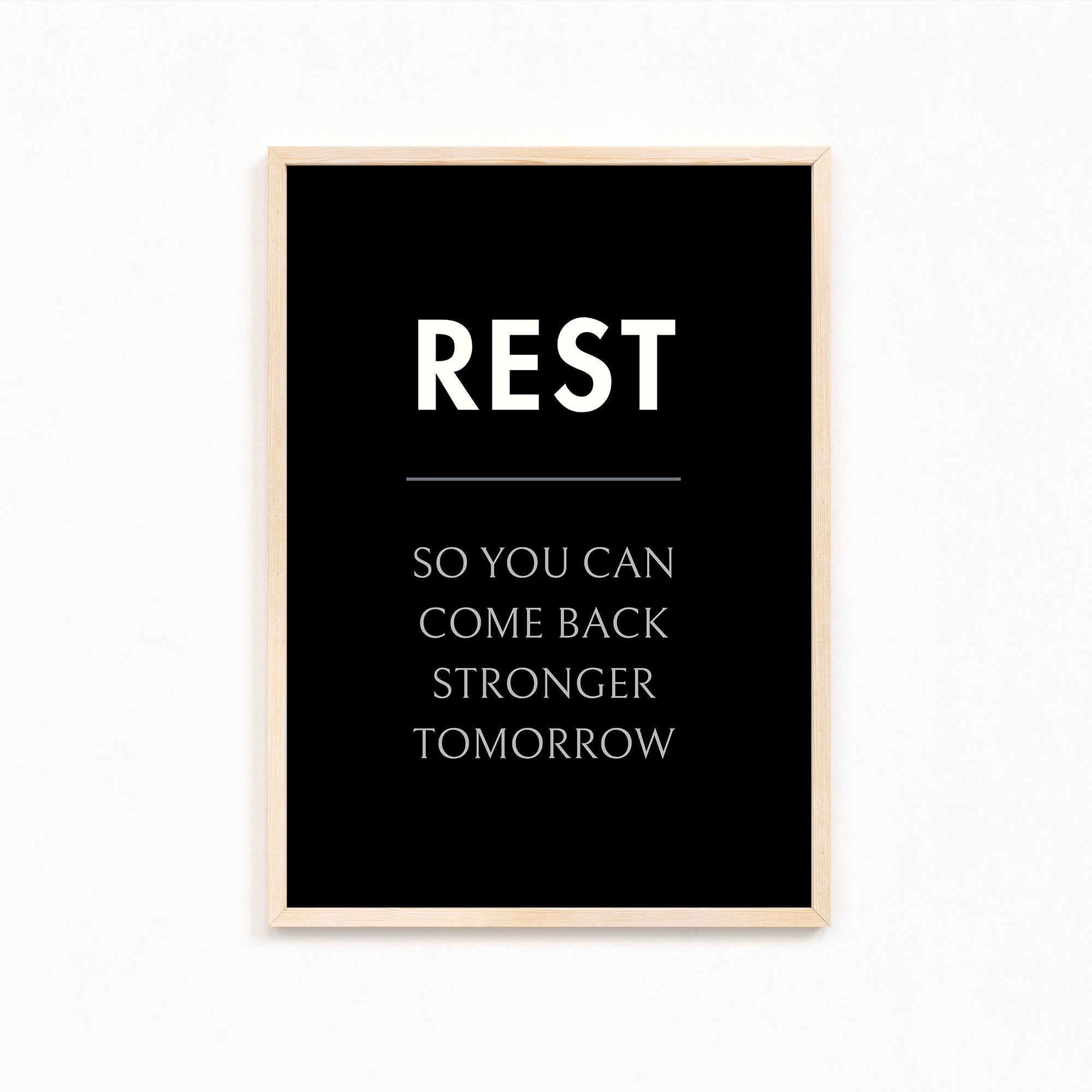Rest Definition Poster