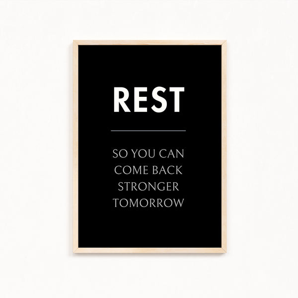 Rest Definition Poster