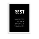Rest Definition Poster