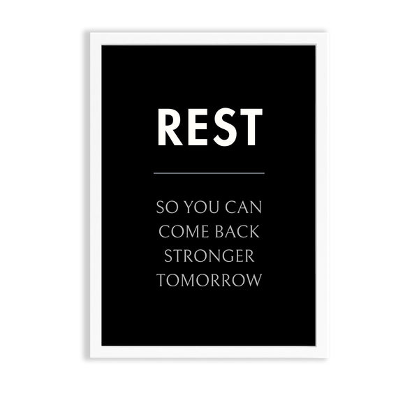 Rest Definition Poster