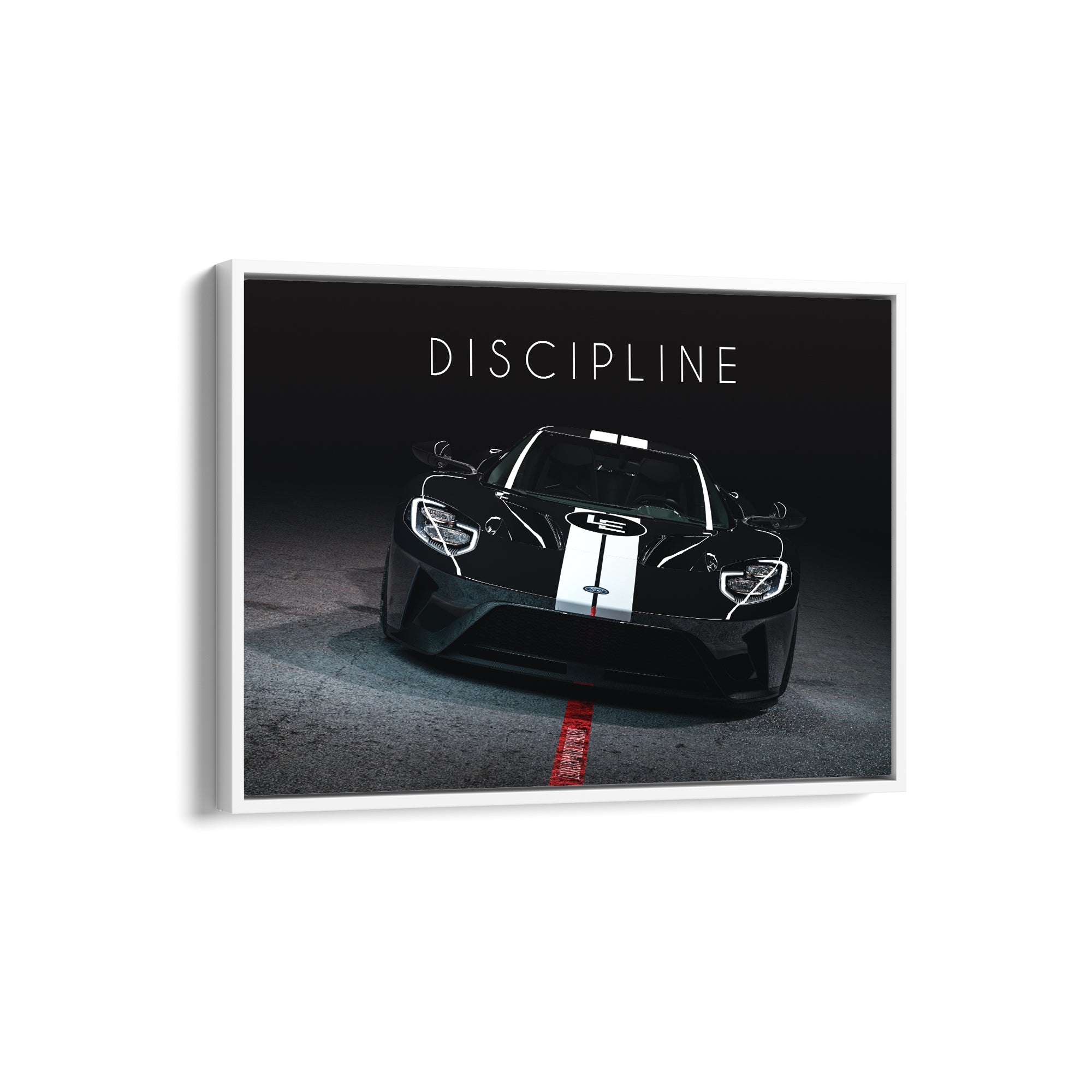 Discipline - Ford GT Super Car Wall Poster