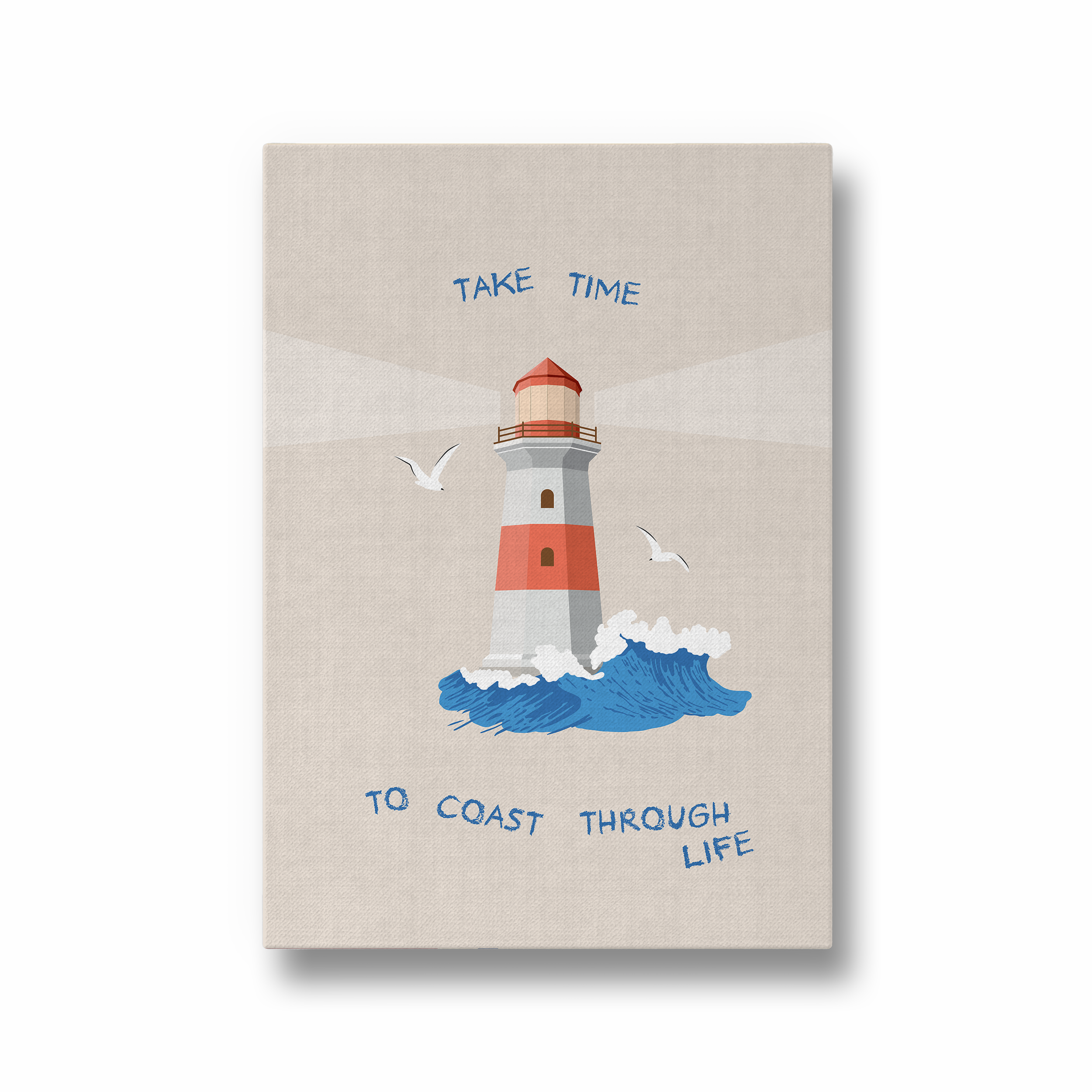 Coast through Life Journey Wall Art