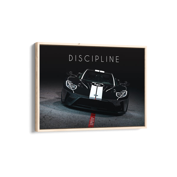 Discipline - Ford GT Super Car Wall Poster