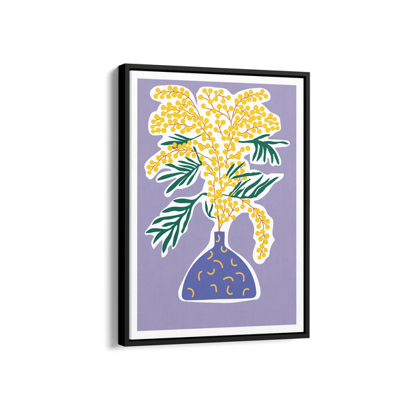 Lavender Fields and Blooms Aesthetic Wall Art