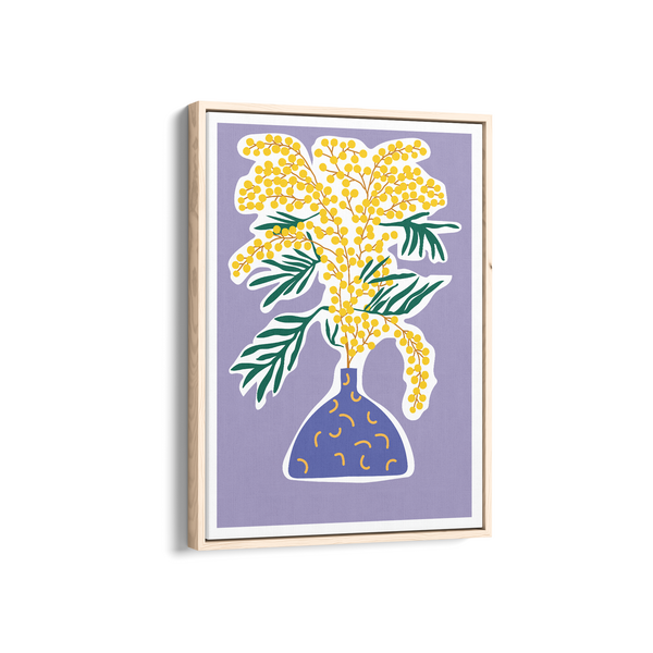 Lavender Fields and Blooms Aesthetic Wall Art