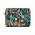 Teal floral Laptop Sleeve (Macbook, HP, Lenovo, Asus, Others)