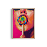 Rainbow Swirl Pop Wall Art