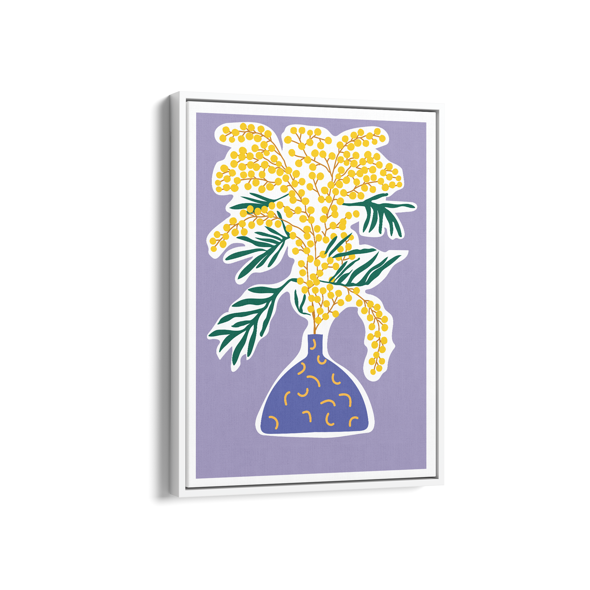 Lavender Fields and Blooms Aesthetic Wall Art