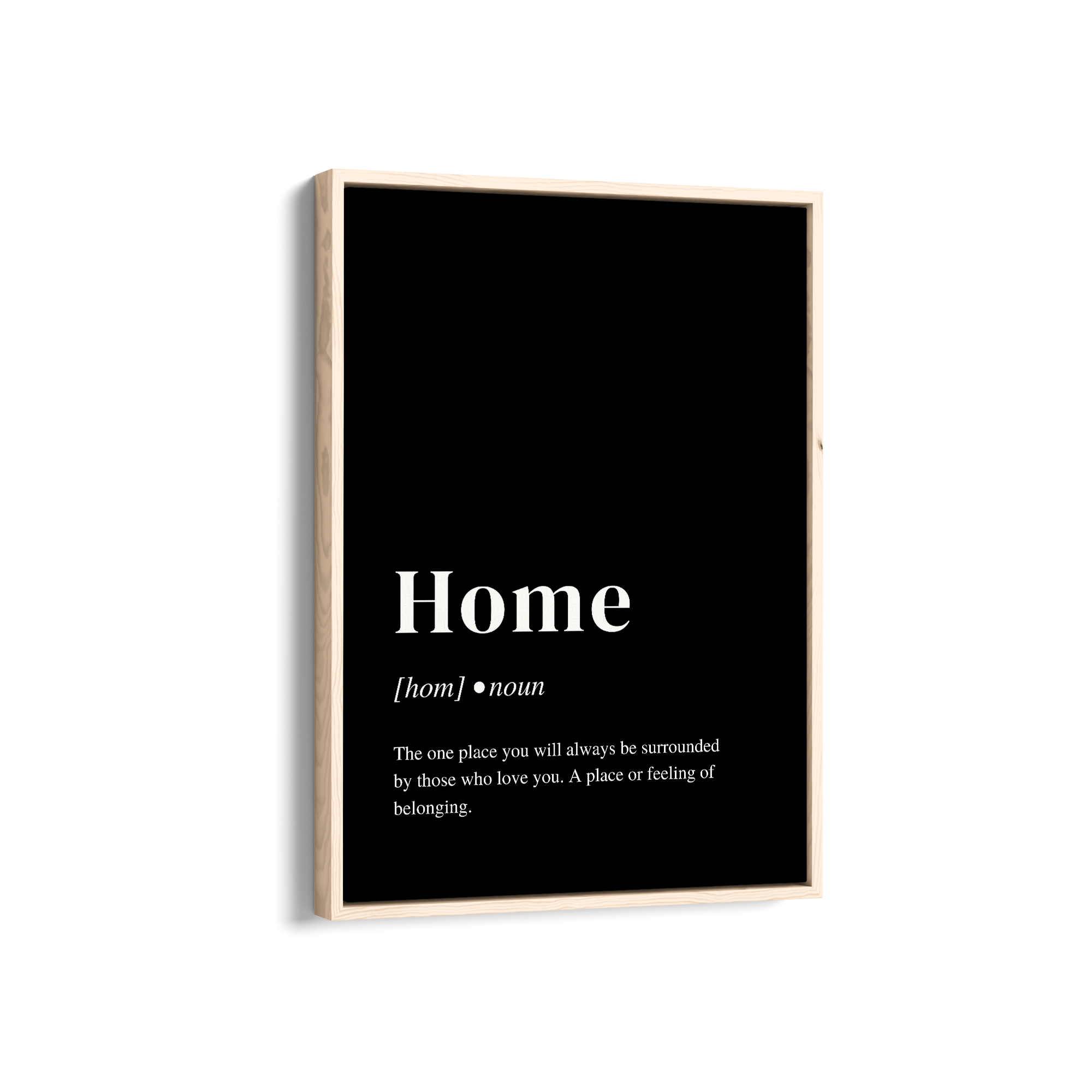 Home Definition Style Wall Art