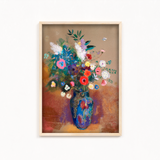 Bouquet of Flowers (1900—1905) by Odilon Redon Botanical Wall Art