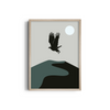The Dark Night Landscape Modern Wall Art