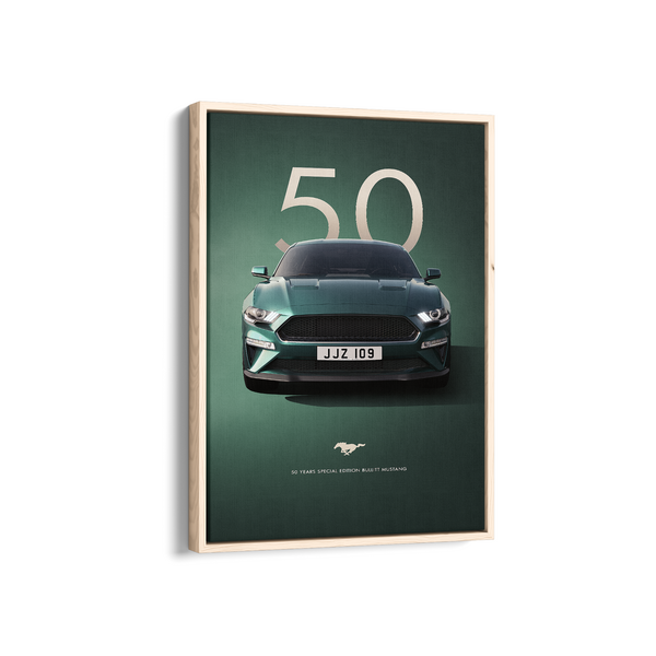 Special Edition Bullitt Mustang Wall Art