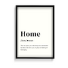 Home Definition Style Wall Art