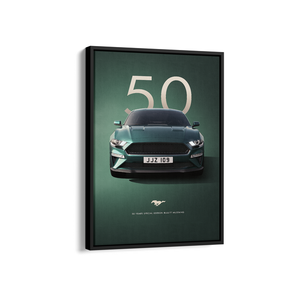 Special Edition Bullitt Mustang Wall Art