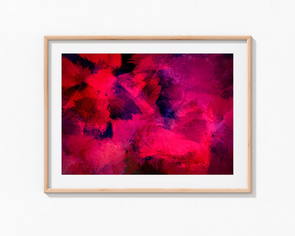 Fluid Horizons Abstract Modern Wall Art