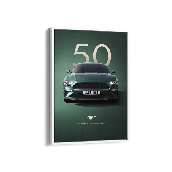 Special Edition Bullitt Mustang Wall Art