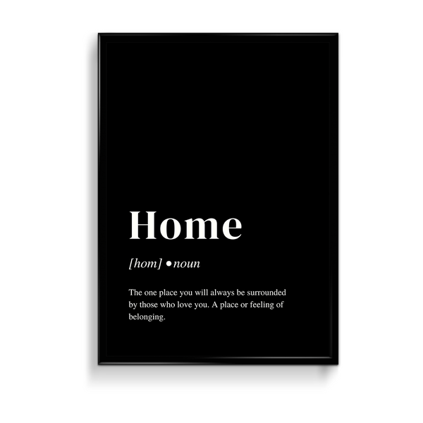 Home Definition Style Wall Art - The Mortal Soul