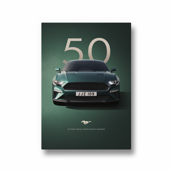 Special Edition Bullitt Mustang Wall Art