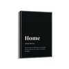 Home Definition Style Wall Art