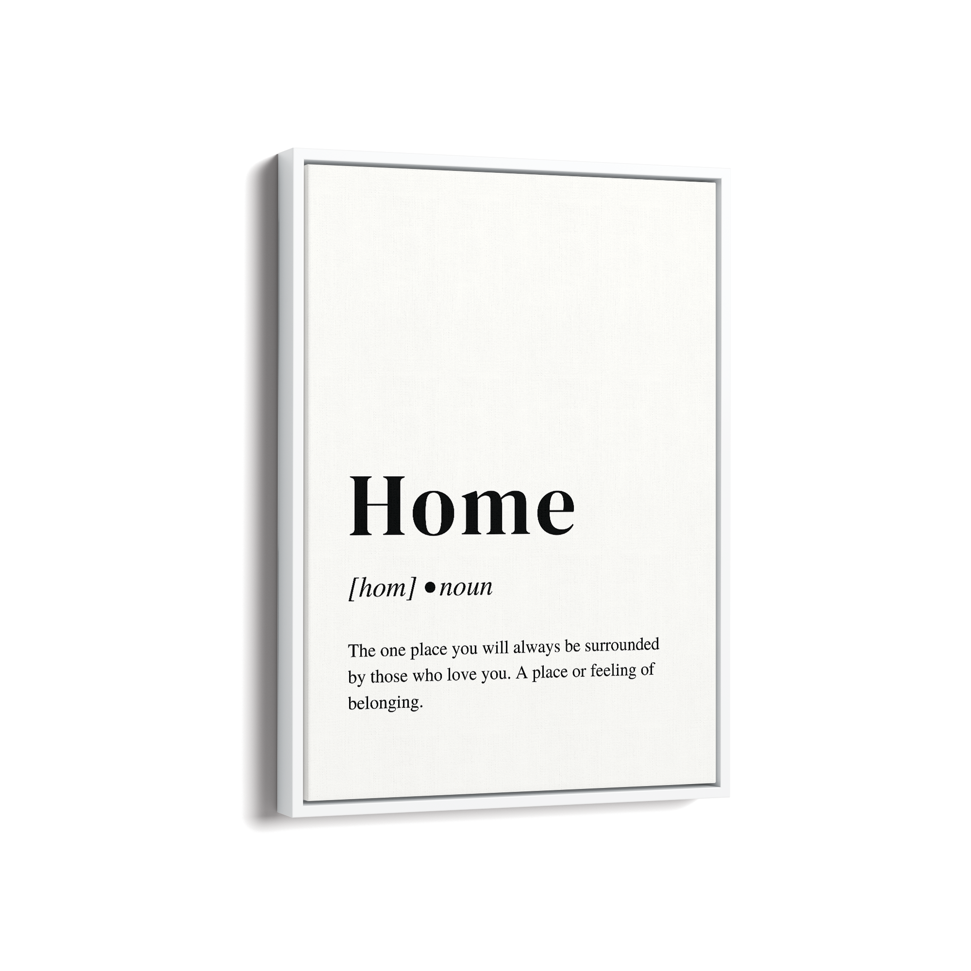 Home Definition Style Wall Art