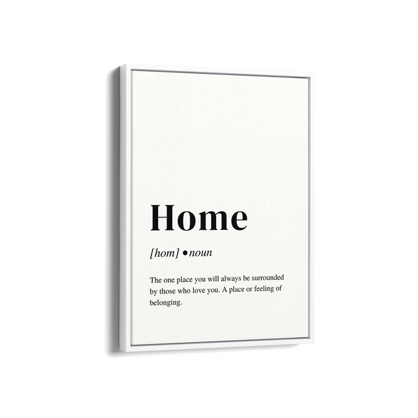 Home Definition Style Wall Art