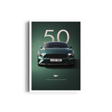 Special Edition Bullitt Mustang Wall Art