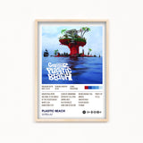 Plastic Beach by Gorillaz Album Poster