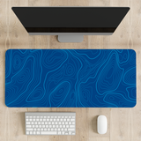 Abyssal Wave Topography Desk Mat | Desk Pad | Mouse Pad