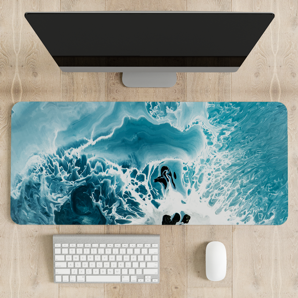 Coastal Rush Desk Mat | Desk Pad | Mouse Pad