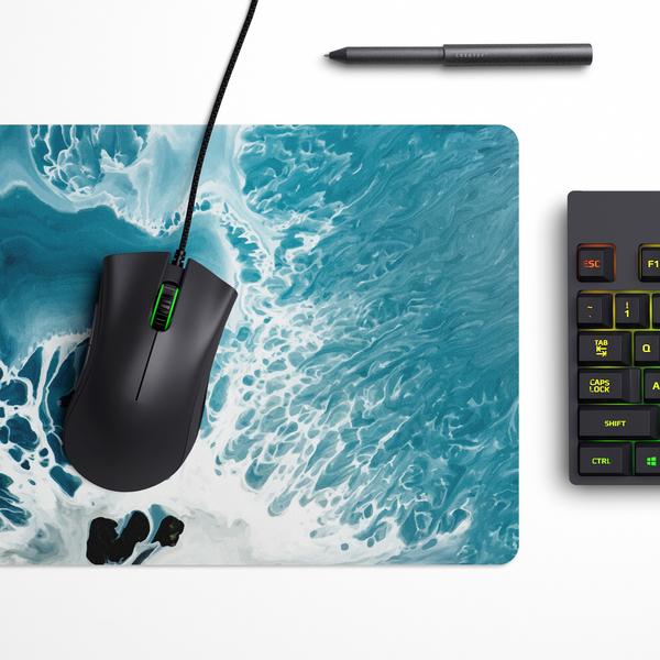 Coastal Rush Desk Mat | Desk Pad | Mouse Pad