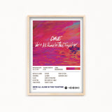 We're All Alone in This Together by Dave Album Poster